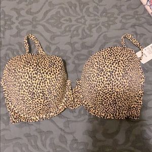 Cheetah Bathing Suit Top